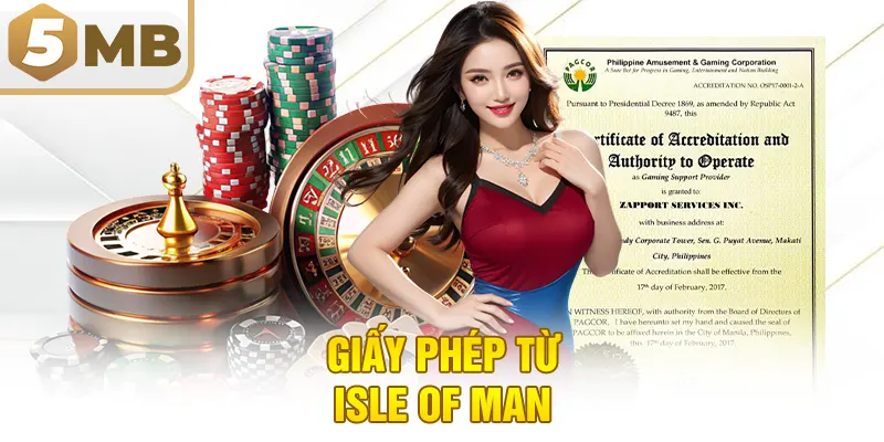 Giấy phép từ Isle of Man