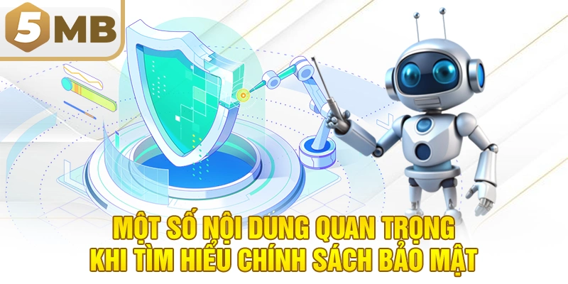 Một số nội dung quan trọng khi tìm hiểu chính sách bảo mật